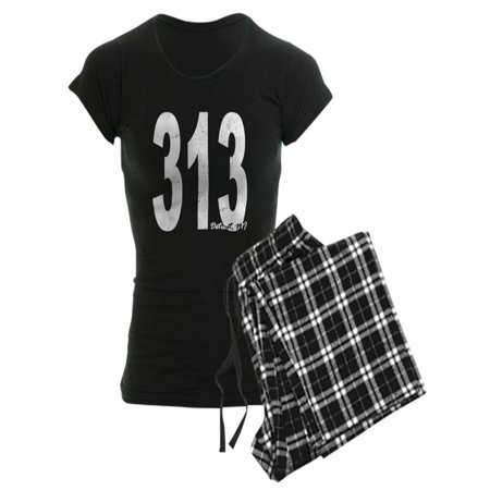 

CafePress - Distressed Detroit 313 Pajamas - Women s Dark Pajamas