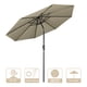 thumbnail image 1 of Yescom 9Ft UV50+ 3000PA Aluminum Patio Umbrella with Crank Tilt for Outdoor Table Sunshade Deck Yard Garden Pool, 1 of 11