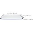 YUYUETIME Enamel Laboratory Dish Rectangular Pan for Organizing ...