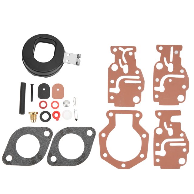 Kit de reparación de carburador de 20 piezas 0439073 Metal ABS caucho resistente al desgaste para Johnson Evinrude 6Hp 8Hp Jadeshay A