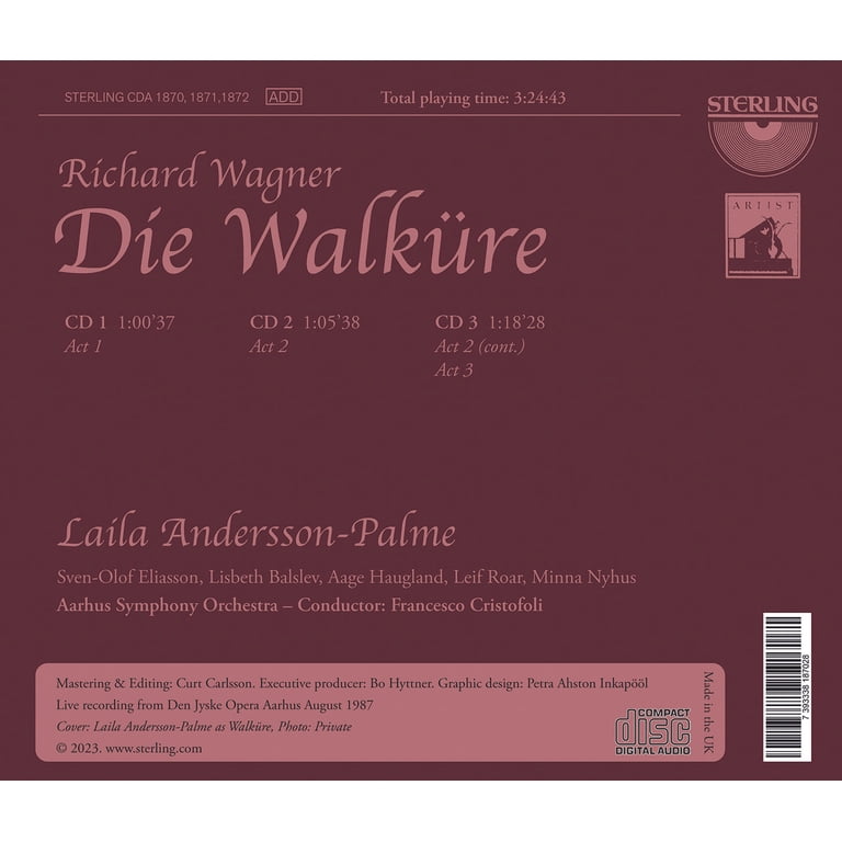 Richard Wagner - Die Walkure - An Opera in Three Acts - Music