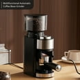 thumbnail image 6 of Electric ,Press Drip Coffee Burr Mill Coffee Drip Coffee And Adjustable Conical Burr Coffee Adjustable Conical Burr Coffee Adjustable Cups French Press Espresso Coffee Bean Dsfen Burr, 6 of 6