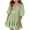 Green, variant on LLYwey Girls Ruffle Summer Dresses, Toddler Girls Casual Flowy Beach Sundress, Kids Solid Color Puff Sleeve Pleated A-Line Knee Length Dresses, White, 12T