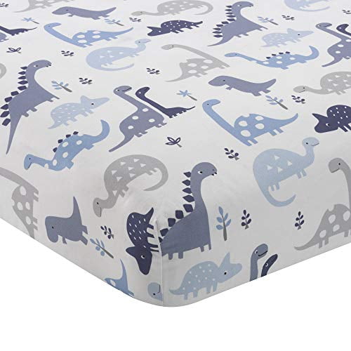 dinosaur fitted crib sheet
