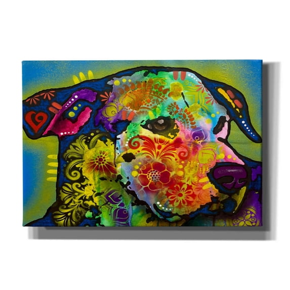 Epic Graffiti 'Whazzat 2' by Dean Russo, Canvas Wall Art, 26"x18"