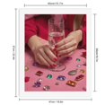 thumbnail image 2 of Paint By Numbers Kit for Adults Beginner - Glass Gems Red Nails Tabletop DIY Canvas Painting Kits for Adults, Frameless Paint By Number for Adults for Home Wall Decor 16x20 Inch, 2 of 7