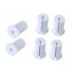 thumbnail image 4 of Pasacables flexibles para enrutamiento de cables de 6 piezas, aptos para orificios de pared de 1 pulgada de goma Blanco, 4 of 9