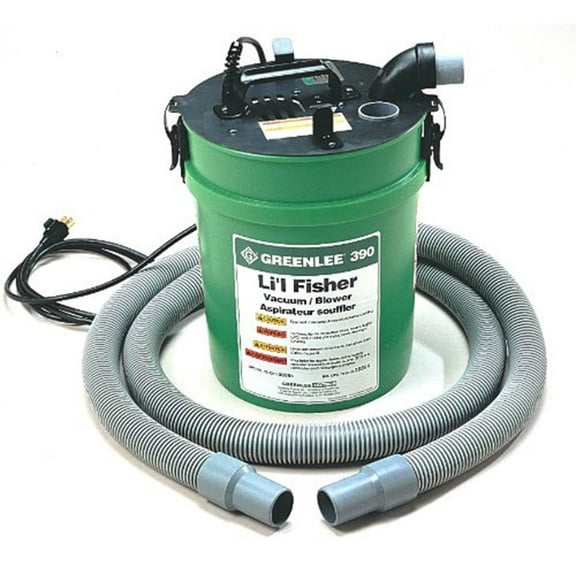 Greenlee / Textron - 390 - 5 gal. Hand Carried Vacuum/Blower Power Fishing System