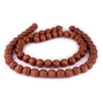 thumbnail image 3 of The Bead Chest Natural 14mm Wooden Beads in Brown - Light for Jewelry Making – Round Loose Wood Spacer Beads I Approximately 30 Beads, 3 of 4
