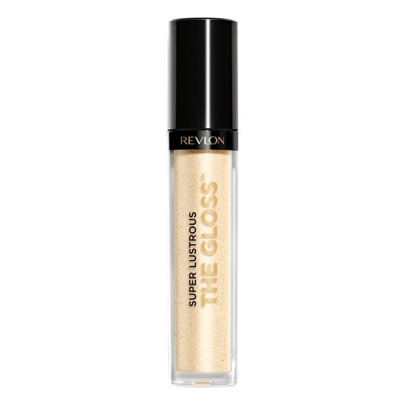 Revlon Super Lustrous Lip Gloss, High Impact Lipcolor with Moisturizing Creamy Formula, Infused with Agave, Moringa Oil, & Cupuacu Butter, 300 All That Glitters, 0.13 oz