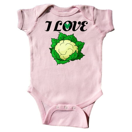 

Inktastic I Love Cauliflower Gift Baby Boy or Baby Girl Bodysuit