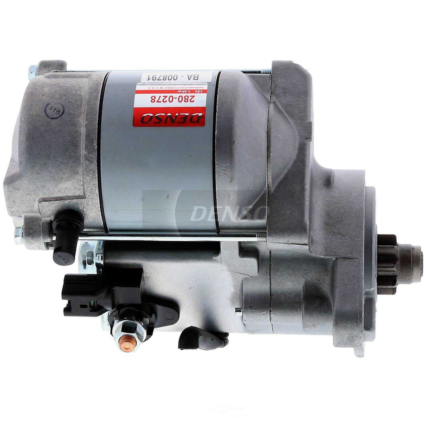 DENSO 280-0278 Reman Starter Fits select: 2000-2005 TOYOTA CELICA