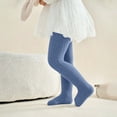 thumbnail image 5 of SERTGUTR Girls' Ribbed Tights Footed Leggings Stretch Pull-On Full Length Knit Dance Base Pants Casual School Everyday Wear, 5 of 5