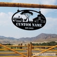 thumbnail image 2 of Craftnamesign Custom Outdoor Metal Farm Sign, Metal Farm Sign, Farmhouse Decor, Farmer Gifts, 2 of 4