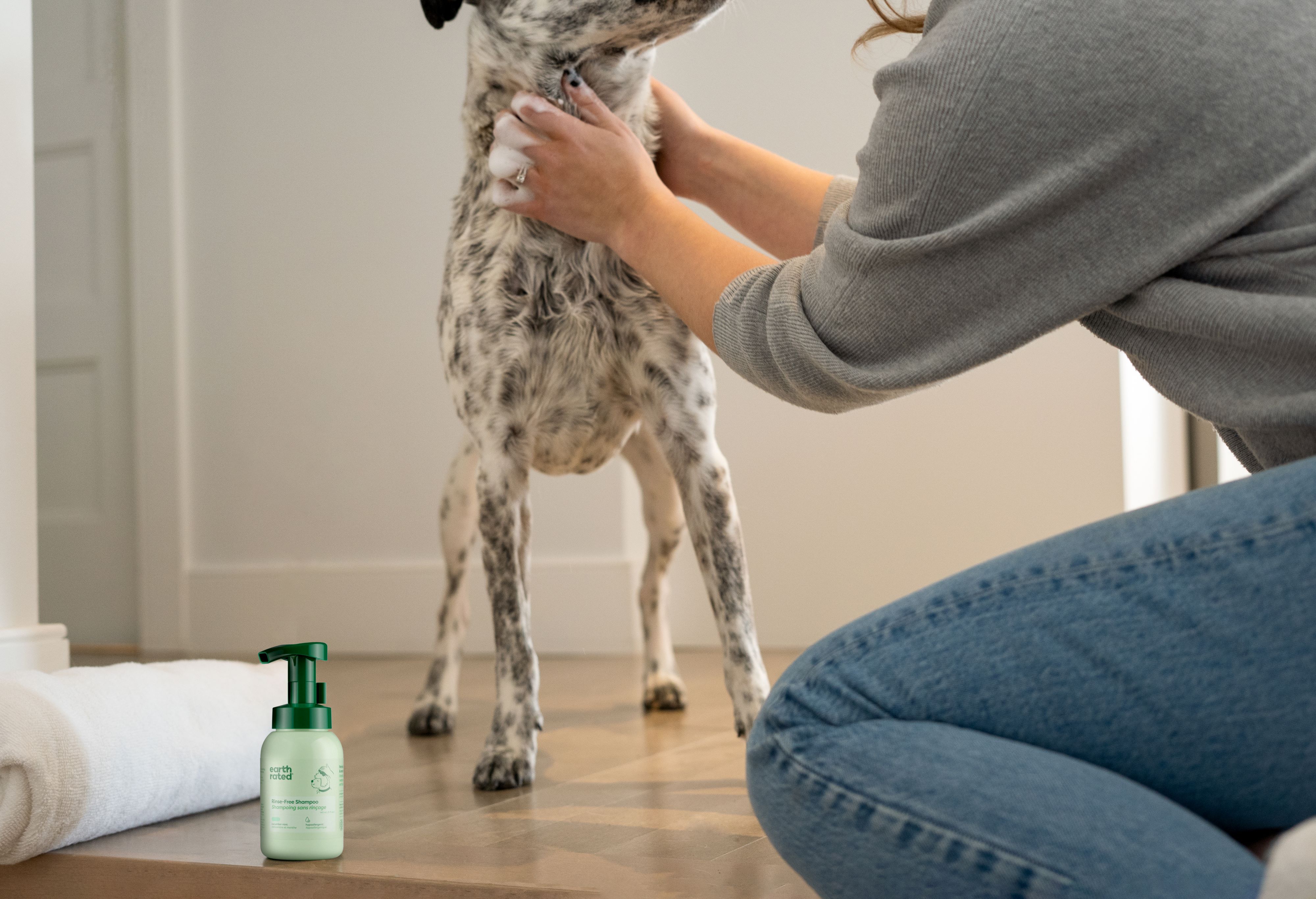 Earth Rated No-Rinse Dog Shampoo Cucumber Mint photo 2