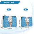 thumbnail image 4 of FORMRS 13"-13.3" Laptop Sleeve Protective Case Soft Carrying Quilted Computer Bag Cover, Ice Cream Cat, 4 of 7