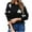 Black, variant on Wancir Women Heart Print Sweater Romantic Oversized Knitted Shirt Valentine's Day Love Graphic Long Sleeve Pullover Top