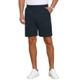 thumbnail image 4 of INSPIRE CHIC Men's Above Knee with Pockets Mid Waisted Formal Shorts 32 Dark Blue, 4 of 6