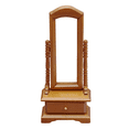 thumbnail image 1 of Miniatura Mirror Dollhouse con cajón, escala 1:12 de madera de abedul, 1 of 3
