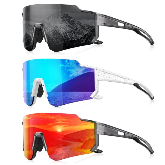 Gafas Deportivas Polarizadas Gesruny TR90 Ligeras con Protección UV400