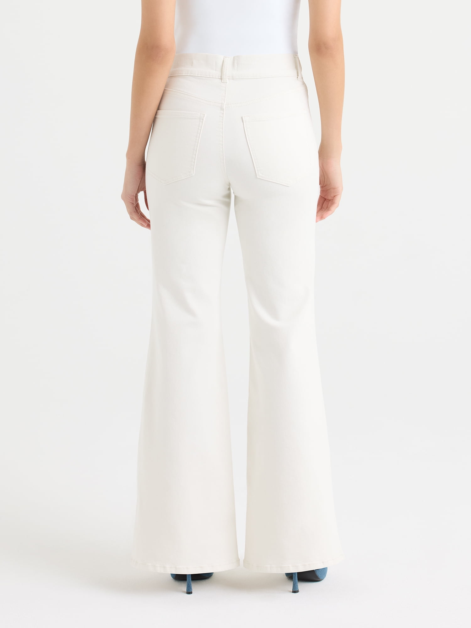 Sofia by Sofia Vergara Women's and Women's Plus Margot Wide Leg High Rise Jeans, 30.5" and 32.5" Inseams, Sizes 0-28