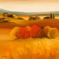 thumbnail image 3 of Paus, Hans 15x15 Black Modern Framed Museum Art Print Titled - Green Tree, 3 of 5