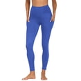thumbnail image 5 of Babcutegg Womens Yoga Pants High Waist Soild Color Lightweight Gym Pants Quick Dry Sport Clothes for Women Blue Size L, 5 of 10