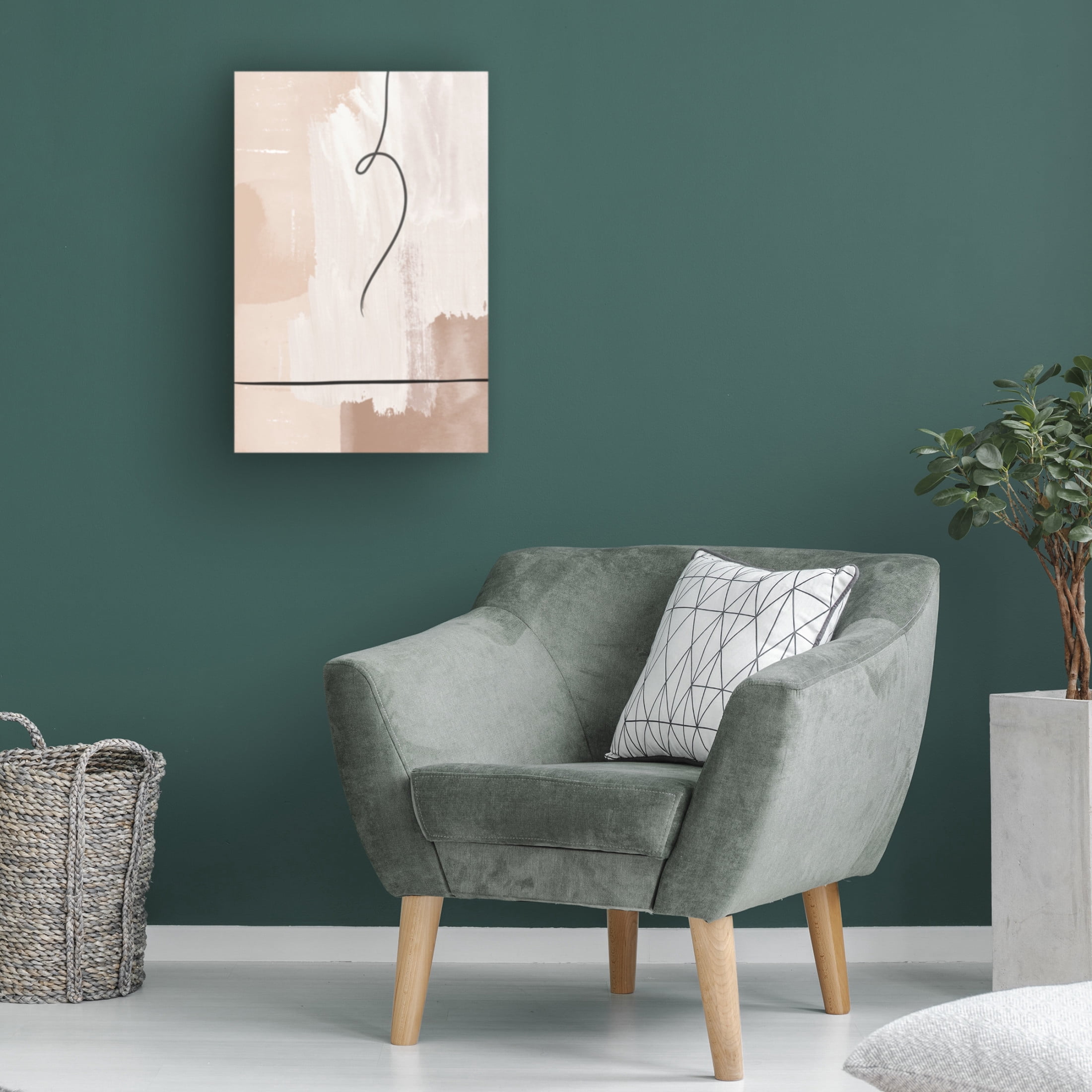Trademark Fine Art Sally Ann Moss Creamy 3 Canvas Wall Art