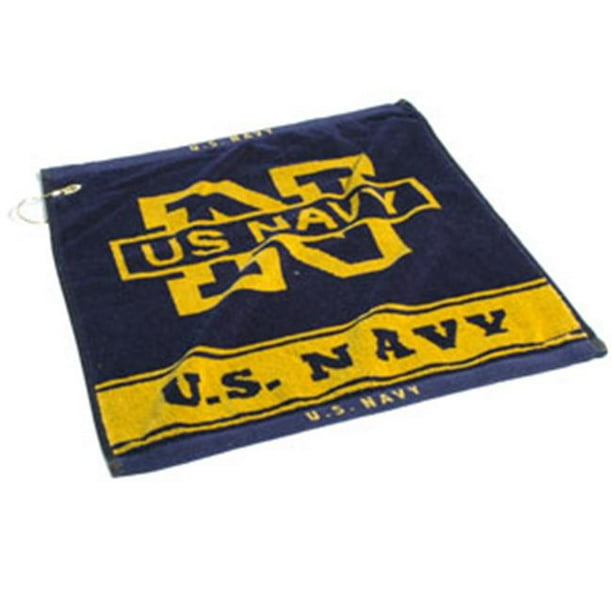 Team Golf 63880 US Navy Woven Golf Towel