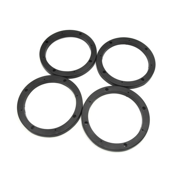 4Pcs 6.5" 15mm Depth Car Speaker Spacer Ring Adapter Bracket Extender Holder