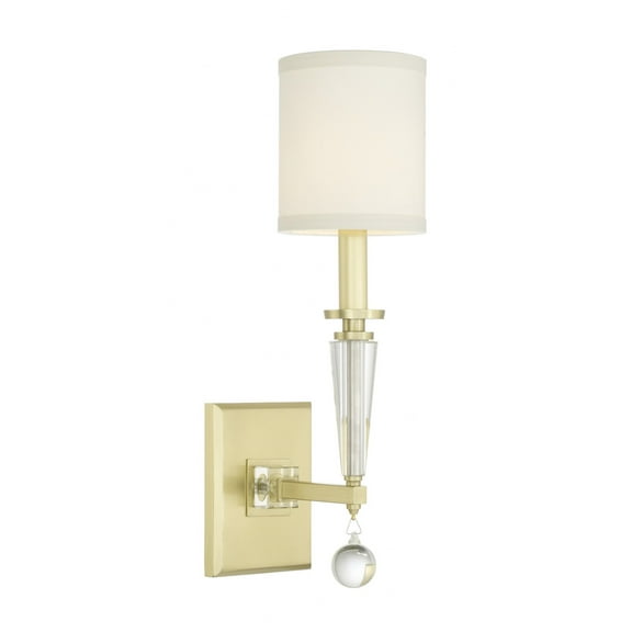 8101-AG Crystorama Lighting Paxton - One Light Wall Sconce-Aged Brass Finish