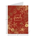 thumbnail image 2 of Current Faith Family Friends Deluxe Nonpersonalized Christmas Cards - Holiday Greeting Cards, Set of 14, Large 5" x 7", Envelopes Included, Foil Accents & Lettering, 2 of 7