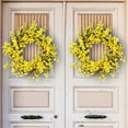 thumbnail image 5 of Tkrady 2024 New Cangyan Small Yellow Flower Wreath Decoration Outdoor Wreath Door And Window Pendant Garland Decoration, 5 of 6