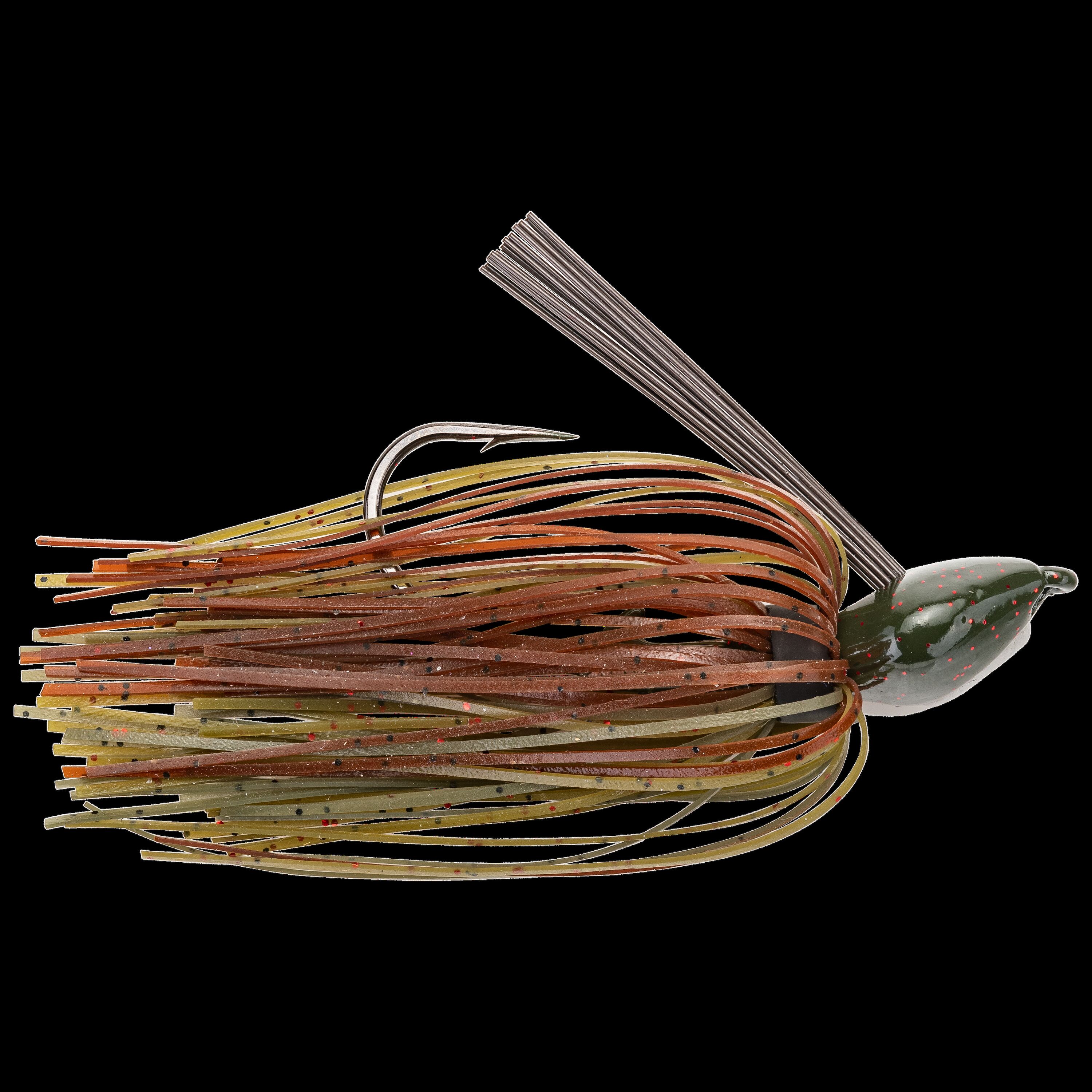 Strike King DB Baby Jig 3/8 Green Pumpkin
