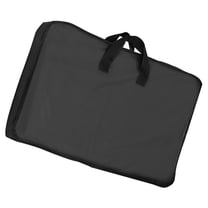 KALLORY Multi-Function Music Stand Bag, Lightweight and Compact Black Travel Case with Storage Pockets for Musicians