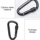 thumbnail image 4 of Escalada Carabiner Profesional robusto Rock Climb Carabiners Tool Lock Accesorios Accesorio QuickDRAW para uso de protección de seguridad Yuarrent OD019589-00, 4 of 7