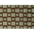 thumbnail image 1 of Ahgly Company Indoor Rectangle Abstract Light Blue Modern Area Rugs, 2' x 5', 1 of 4