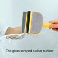 thumbnail image 2 of 2 In 1 Window Cleaning Tool Squeegee Sponge Scrubber Scraper Cleaner Brush For Shower Door Bathroom Glass, 2 of 8