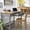 Antique Grey, variant on iNSPIRE Q Vance Traditional 1-Drawer Desk with Power & USB Outlet, Antique Grey