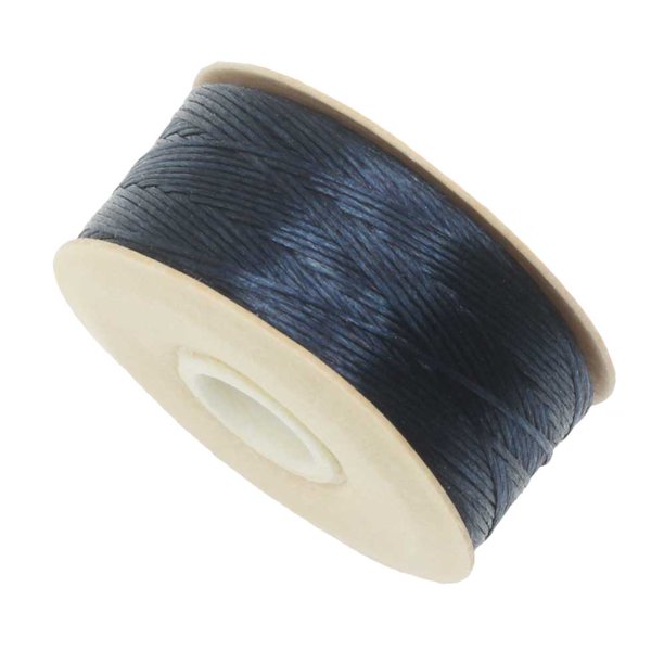 NYMO Nylon Beading Thread Size D for Delica Beads Dark Blue 64YD (58