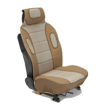 Eurow Sideless Sport Mesh Seat Cover (Tan, 2-Pack)