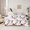 White, variant on Feelyou Funny Halloween Ghost Bedding Comforter Set 7-Piece, Gothic Spider Web King Bedding Sets, Teens Boys Girls Kids Reversible Bed Sheets, Super Cozy Room Decor