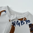 thumbnail image 3 of Emy Dola Baby Footless Pajamas Cotton Unisex Infant Zipper Romper with Mitten Cuffs Sleep Play PJS Long Sleeve Jumpsuits, 3 of 9