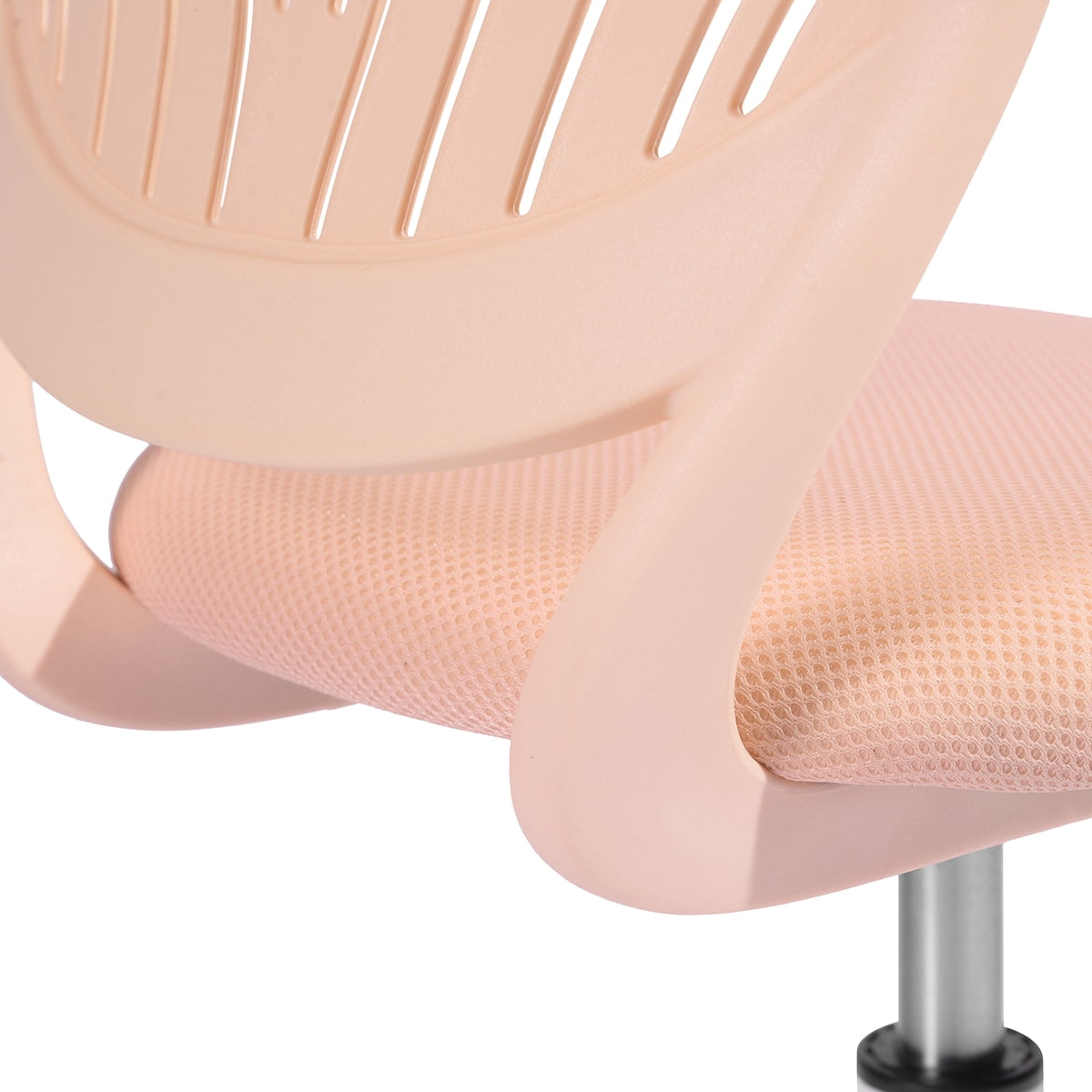 Homy Casa Mesh Task Office Chair, Adjustable Pink Desk Chair