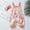 Orange, variant on ATOGUTA Baby Girl Overalls Size 0-24M Baby Sleeveless Loose Romper Summer Outfits with Headband Orange