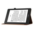 thumbnail image 2 of for Amazon Kindle Paperwhite 7th Gen 2015/10th Gen 2018 Adjustable Kickstand Case, Lovely Pattern PU Leather + Soft Inner Case Auto Wake/Sleep Flip Folio Cover with Pen Holder & Card Slots, Brown, 2 of 6