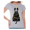 thumbnail image 1 of Awkward Styles Ugly Christmas Shirts for Women Xmas Cute Dog T-Shirt, 1 of 4
