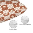 Sikiie Brown Palms Pillow Covers, Throw Pillow Case Cushion Covers