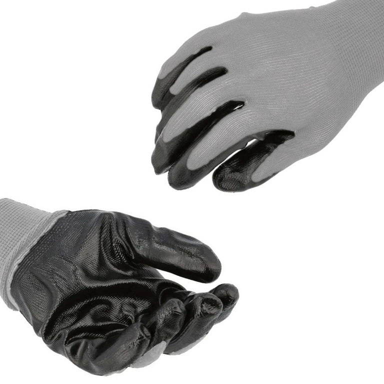 Size XL Leather Abrasion Protection Work Gloves