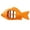 1pc Orange_#c03, variant on Fish Bone Cat Chew Toy, Fix Cat's Dental Health, Fishbone Shape Cat Teething Stick, Silvervine Teeth Cleaning Stick, Natural Fishbone Cat Dental Toy(Orange)